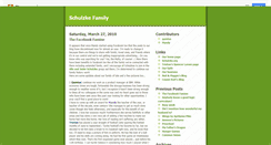 Desktop Screenshot of blog.schulzke.org