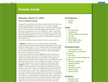 Tablet Screenshot of blog.schulzke.org